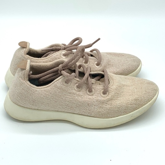 Allbirds Women's Wool Runners Beige Sneakers - Picture 1 of 7